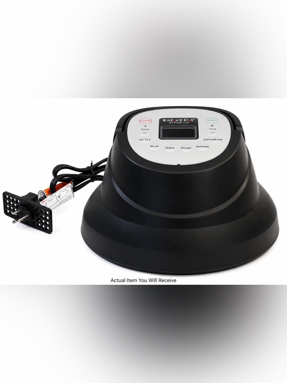 🍟 NEW Instant Pot 6 Qt Air Fryer Lid 6-in-1 Fry Roast Bake Broil Dehydrat